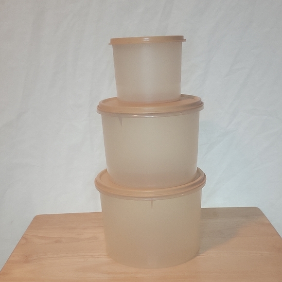 Beige Food Storage Container Set - Picture 4 of 4